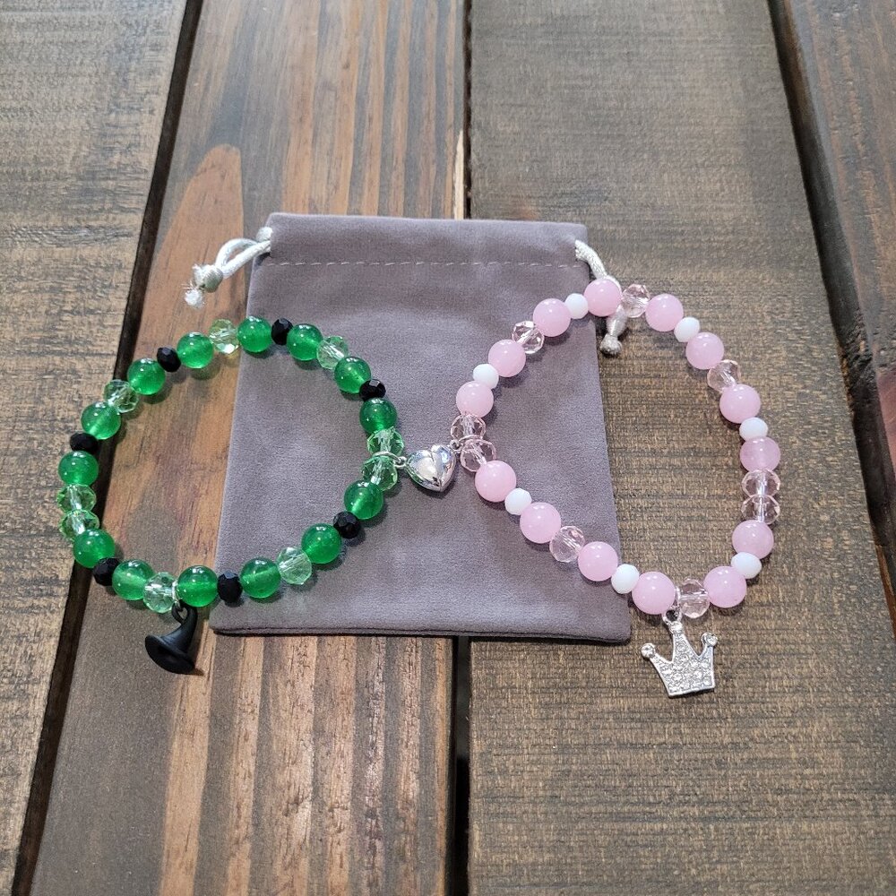 Wicked-Elphaba Galinda Friendship Matching Bracelet